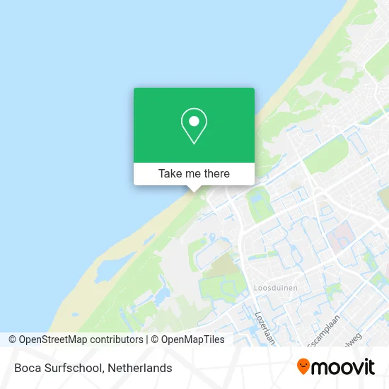 Boca Surfschool map