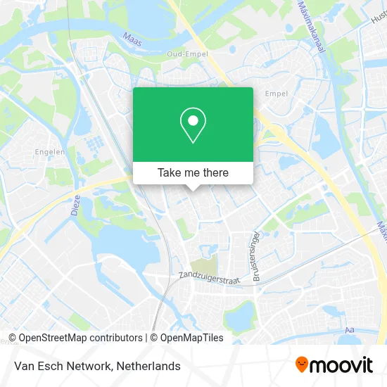 Van Esch Network map