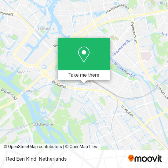 Red Een Kind map