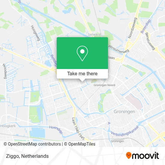 Ziggo map
