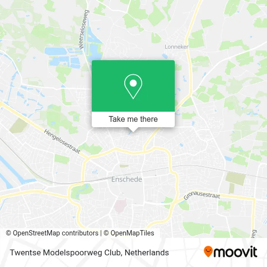 Twentse Modelspoorweg Club map