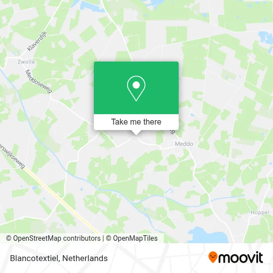 Blancotextiel map