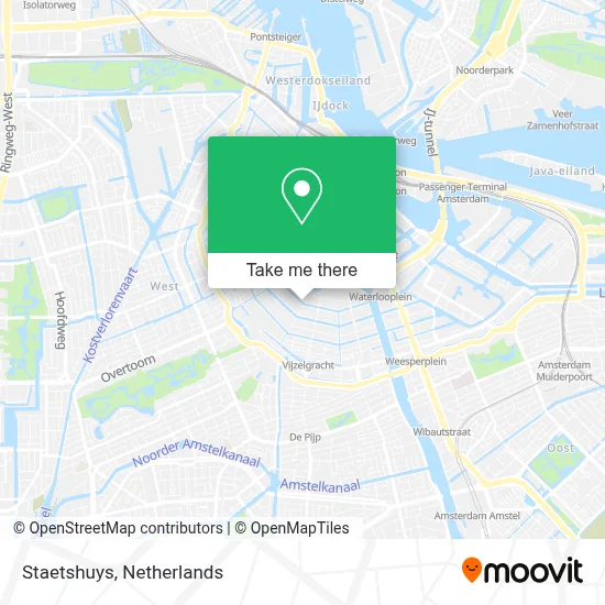 Staetshuys map