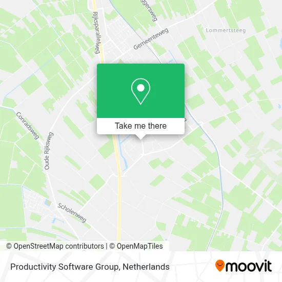 Productivity Software Group map