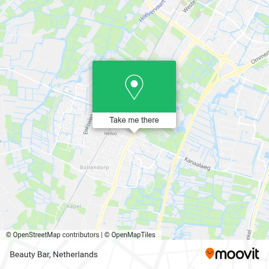 Beauty Bar map
