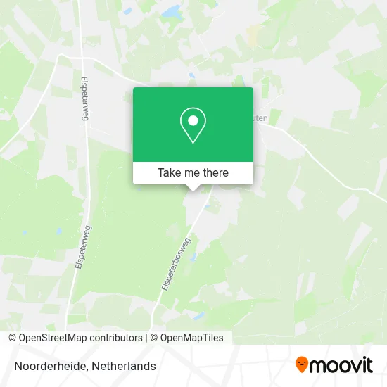 Noorderheide map