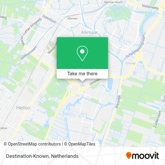 Destination-Known map
