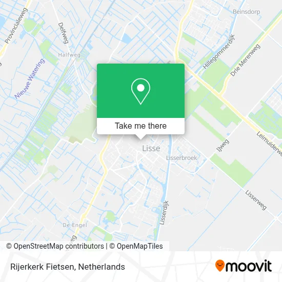 Rijerkerk Fietsen map