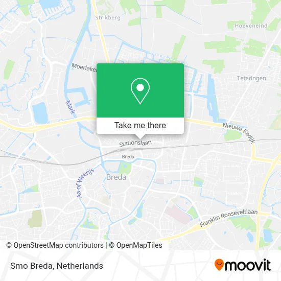 Smo Breda map