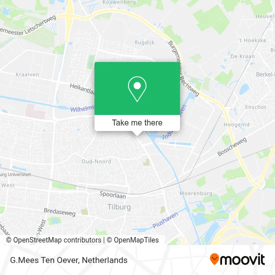 G.Mees Ten Oever map