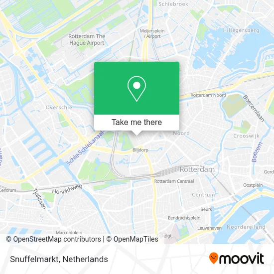 Snuffelmarkt map