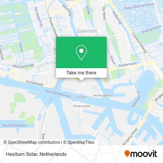 Hexitum Solar map