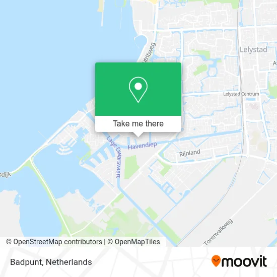 Badpunt map