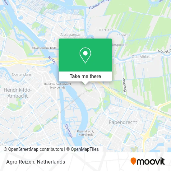 Agro Reizen map