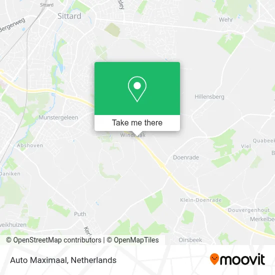 Auto Maximaal Karte