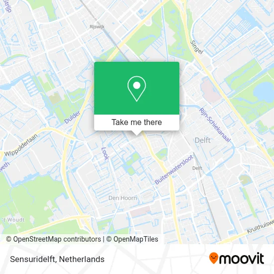 Sensuridelft map