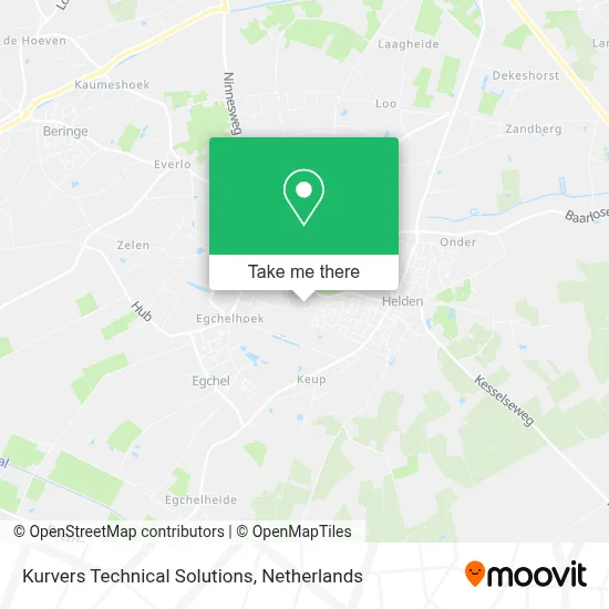 Kurvers Technical Solutions map