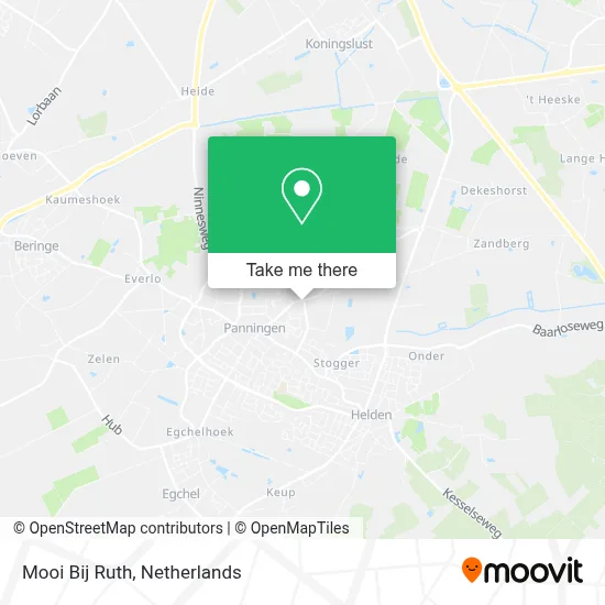 Mooi Bij Ruth map