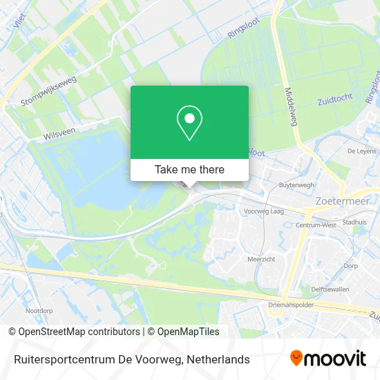 Ruitersportcentrum De Voorweg map