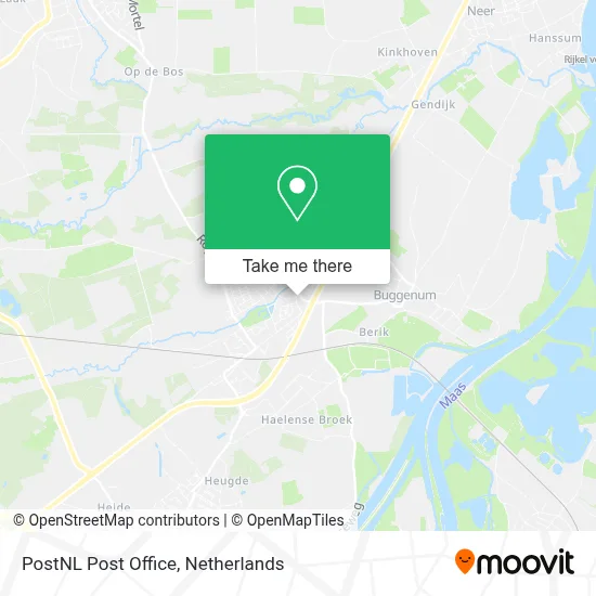 Postnl Postkantoor Karte