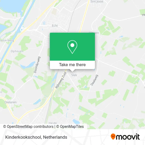 Kinderkookschool map