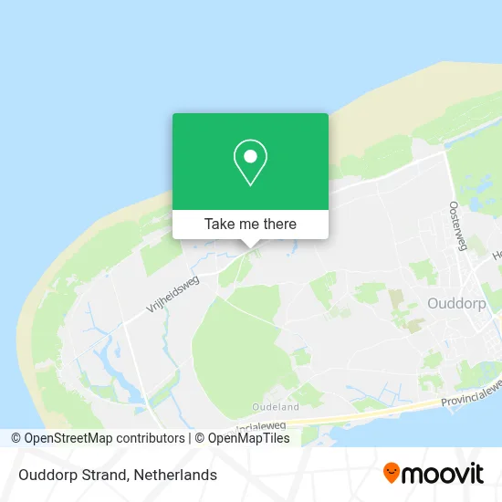 Ouddorp Strand map