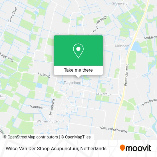 Wilco Van Der Stoop Acupunctuur map