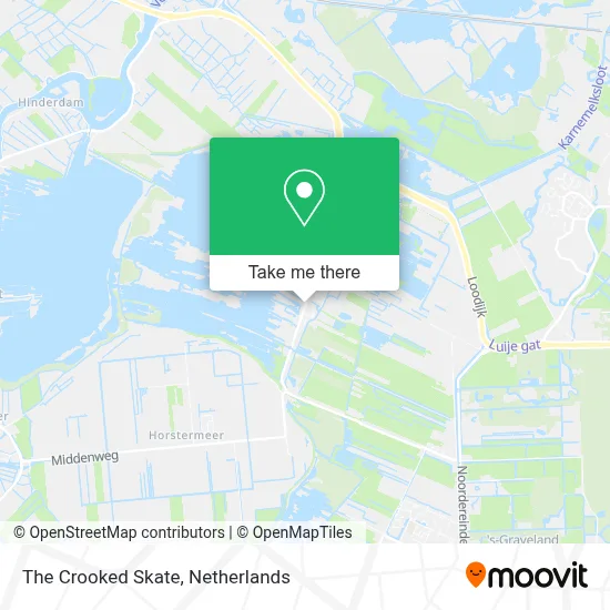 De Scheve Schaats map