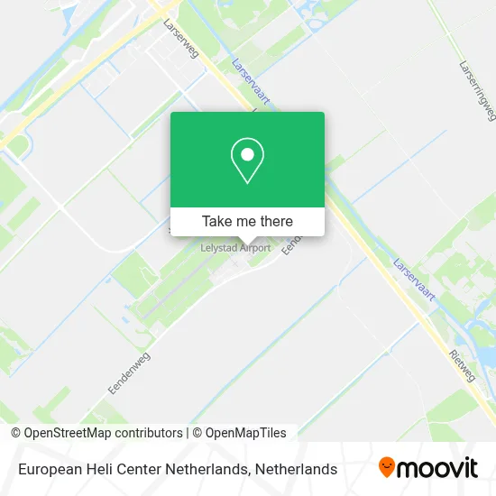 European Heli Center Netherlands map