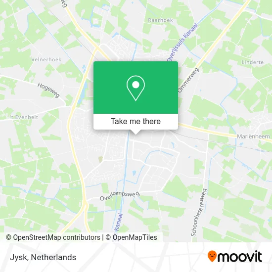 Jysk map