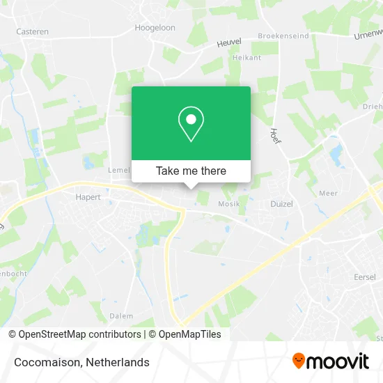 Cocomaison map