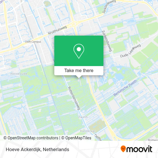 Hoeve Ackerdijk map
