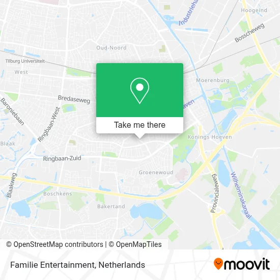 Familie Entertainment map