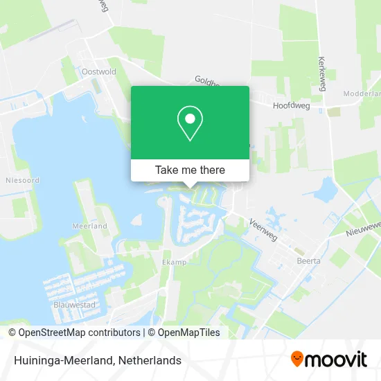 Huininga-Meerland map