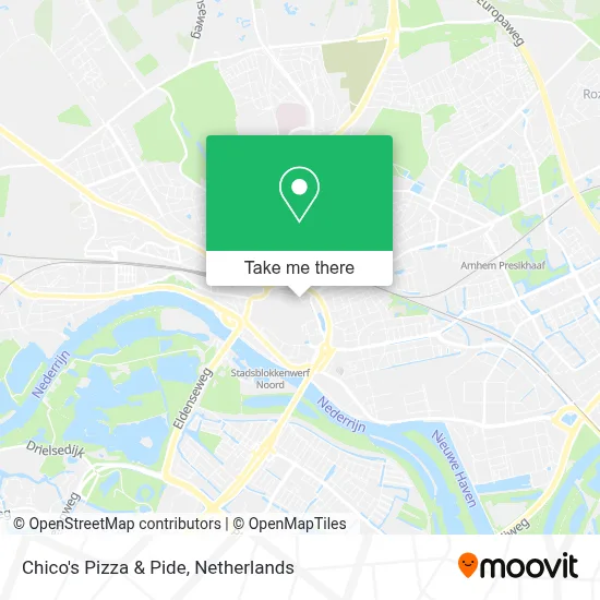 Chico's Pizza & Pide map