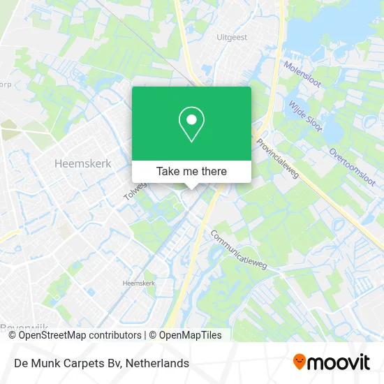 De Munk Carpets Bv map