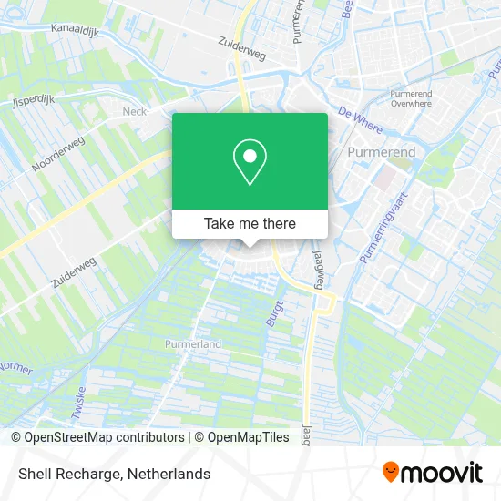Shell Recharge map