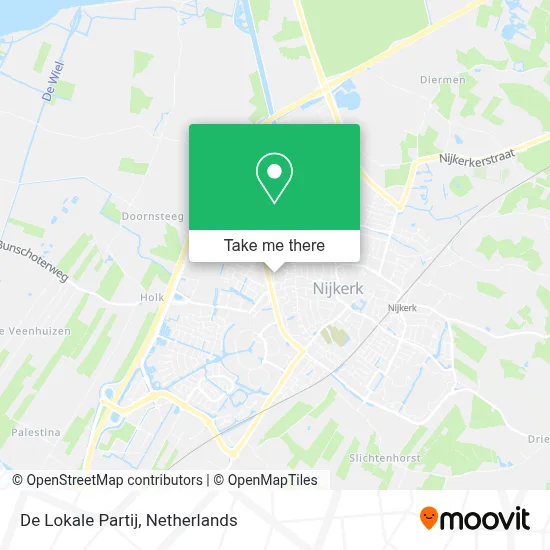 De Lokale Partij map