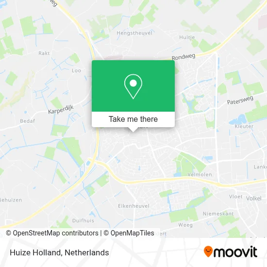 Huize Holland map