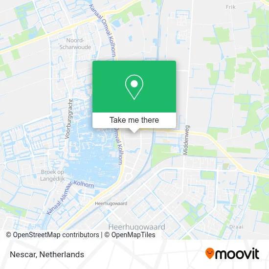 Nescar map