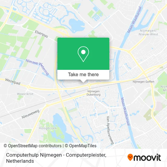 Computerhulp Nijmegen - Computerpleister Karte