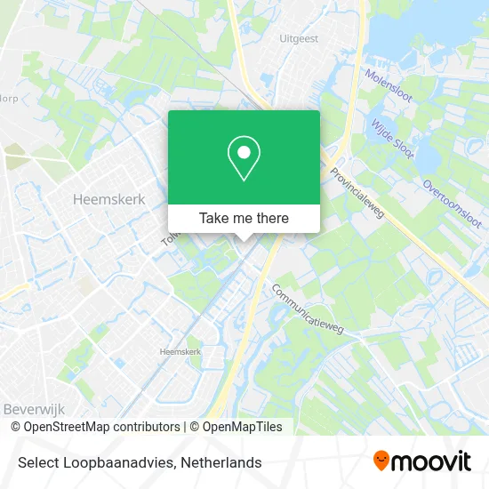 Select Loopbaanadvies map