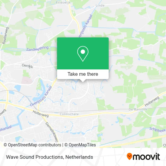 Wave Sound Productions map