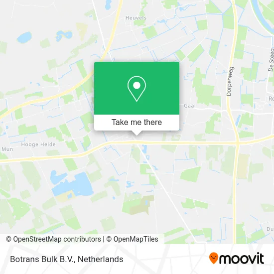 Botrans Bulk B.V. map