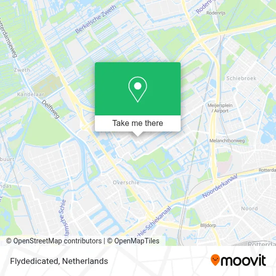 Flydedicated map