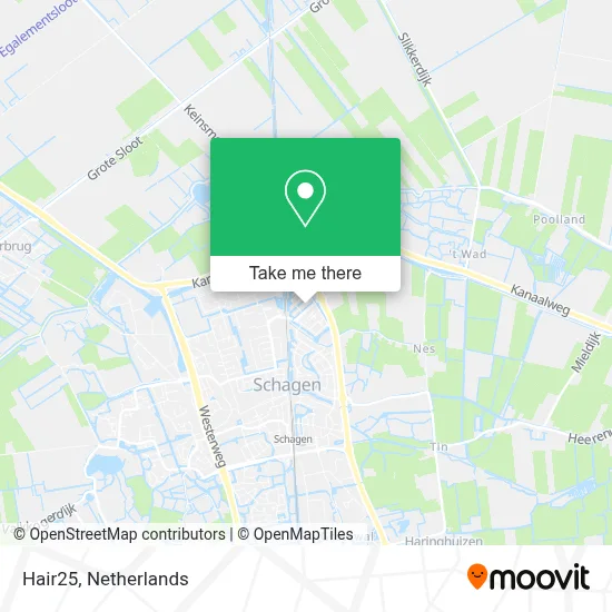 Hair25 map