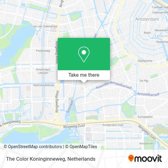 The Color Koninginneweg map
