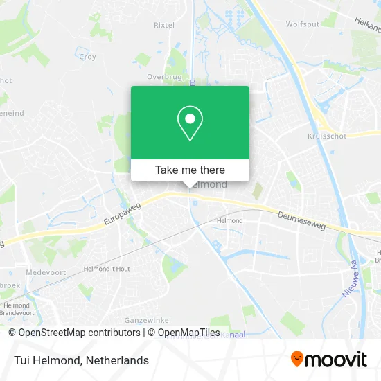 Tui Helmond map