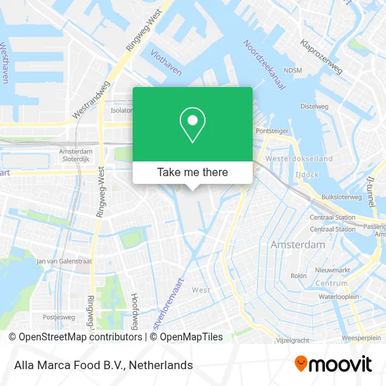 Alla Marca Food B.V. map