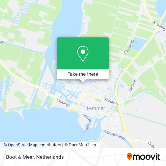 Boot & Meer Karte